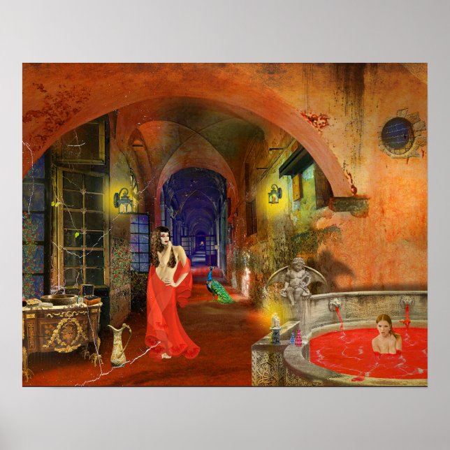 Poster Banho de Sangue (Frente)