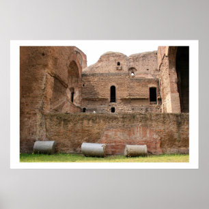 Pôster Banhos de Caracalla