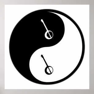 Pôster Banjo de Yin Yang