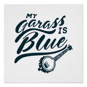 Pôster Banjo Meu Vidro é Azul