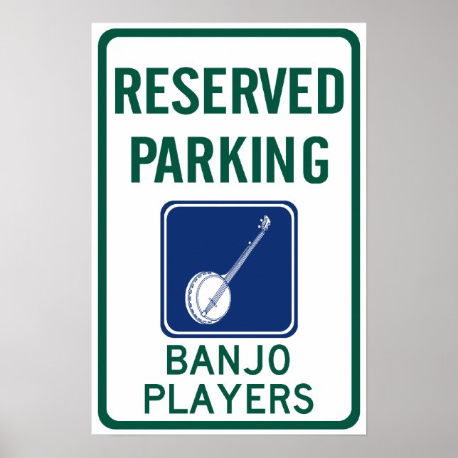 Pôster Banjo Players Parking (Frente)