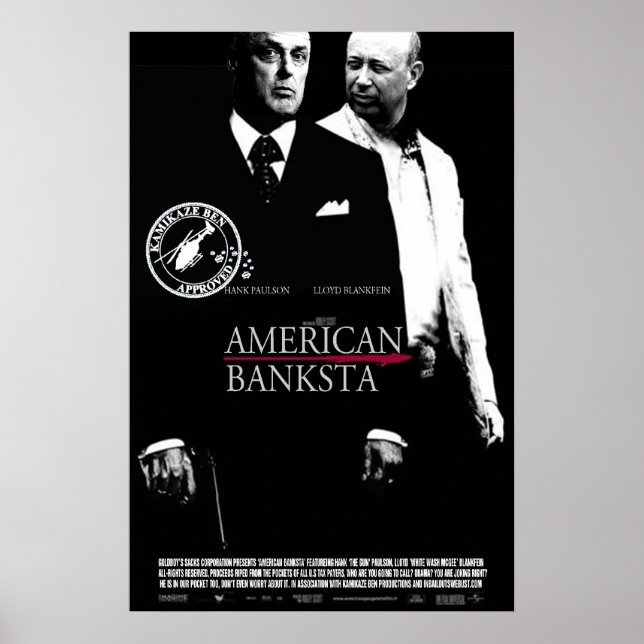POSTER BANKSTA AMERICANO (Frente)