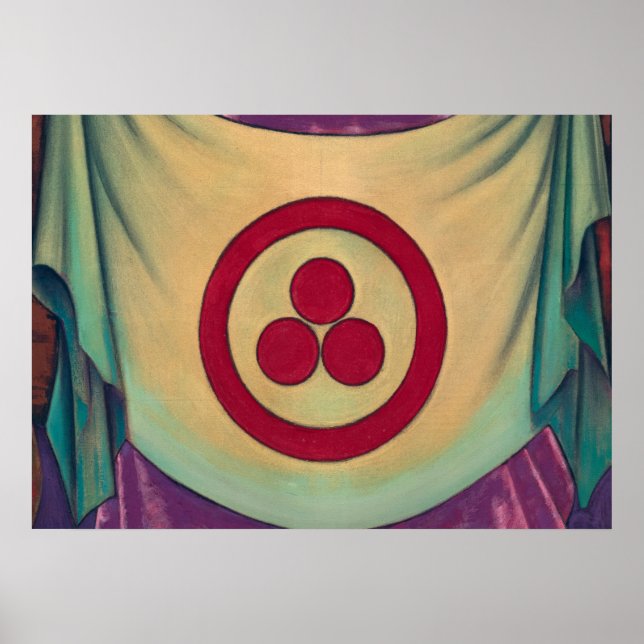 Poster Banner da Paz por Nicholas Roerich (Frente)