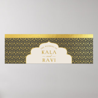 Poster Banner do Site de Casamento Arquivo Digital para D