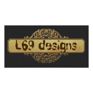 PÔSTER BANNER DOURADO DESIGNS L69