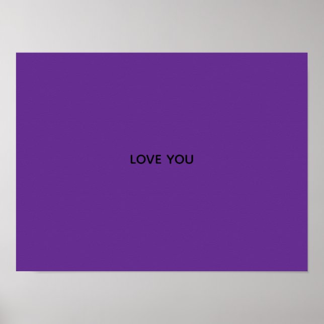 POSTER BANNER EU TE AMO (Frente)
