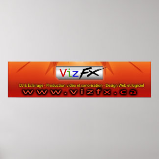 Pôster Banner VizFX