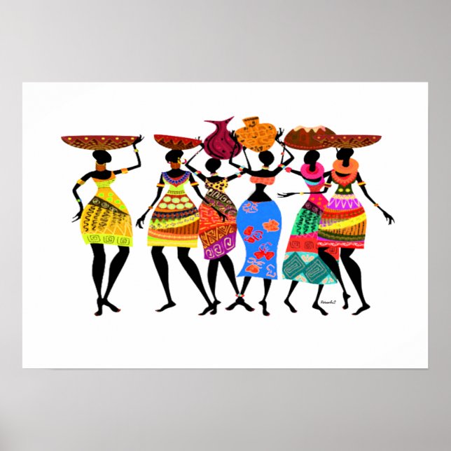 Poster Banquete africano (Frente)