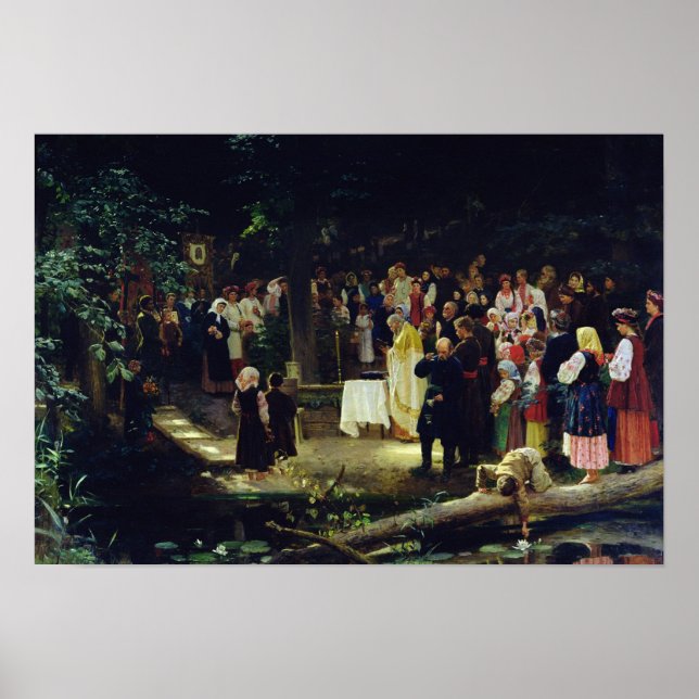 Poster Banquete da Transfiguração de Nosso Senhor (Frente)