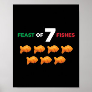 Poster Banquete De Sete Fishes