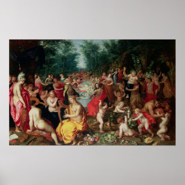 Pôster Banquete dos deuses (Frente)