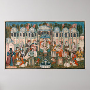 Pôster Banquete para o Valide Sultana