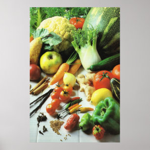 Poster Banquete vegetal