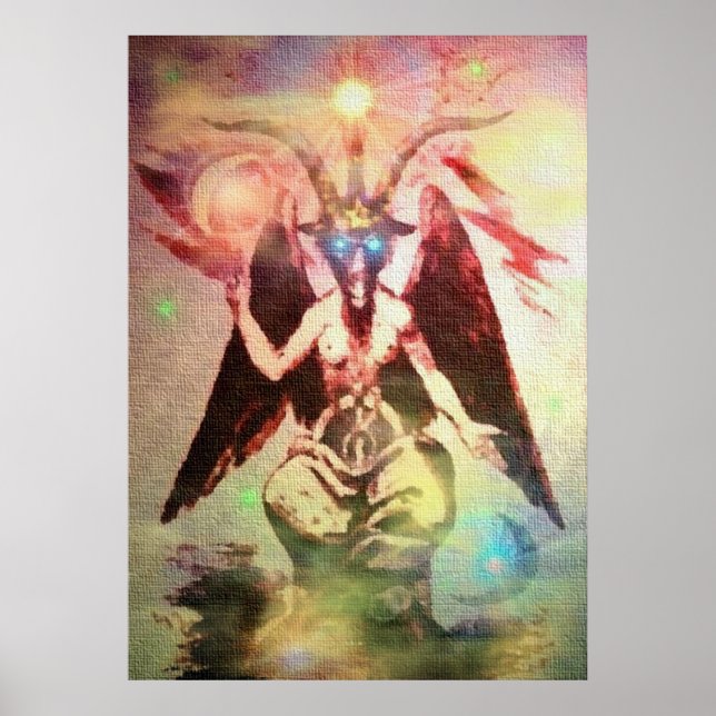 Poster Baphomet (Frente)
