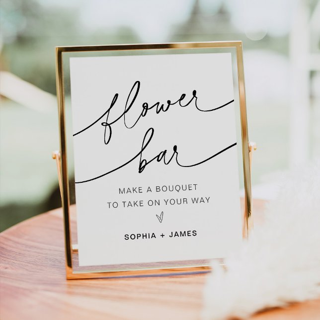 Poster BAR cada vez mais rápido, faça seu Buquê assinar (Criador carregado)