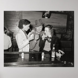 Pôster Bar da Louisiana, 1938. Foto Antiga
