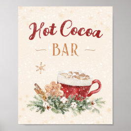 Poster Bar de cacau Chocolate Bebida Mesa Home Muralha