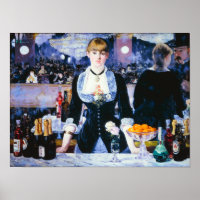 Bar de Manet na Folies Bergere
