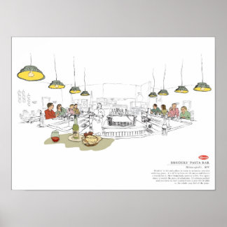 Poster bar de massas