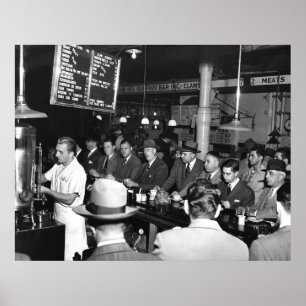 Pôster Bar de Pete: 1950