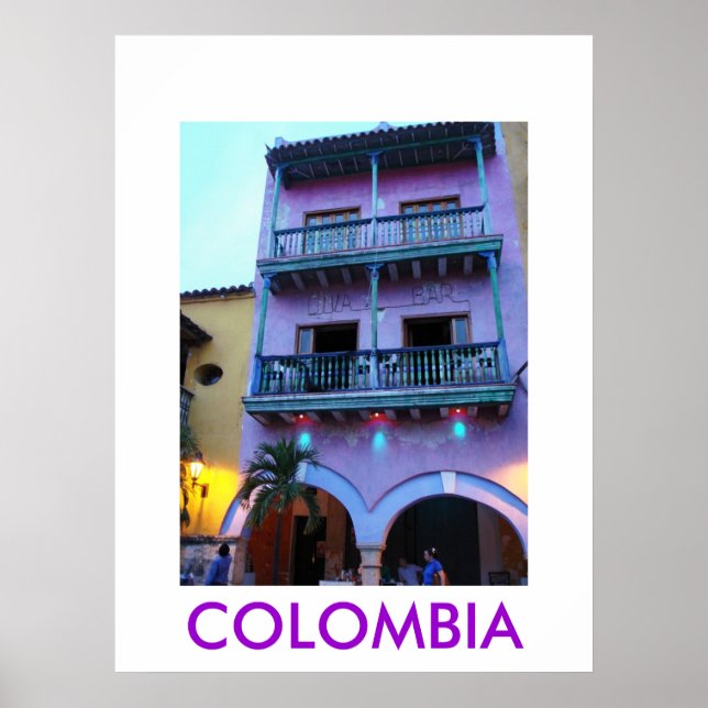 POSTER BAR DIVA, CARTAGENA (Frente)