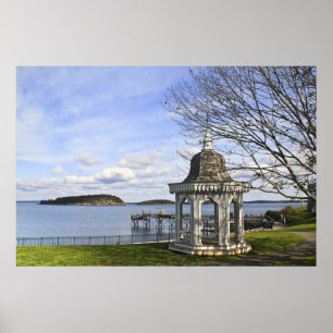 Poster Bar Harbor Gazebo