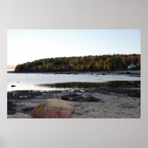 Pôster Bar Harbor Maine Waterscape