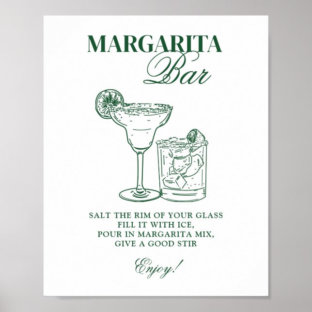 Poster Bar Margarita (Frente)