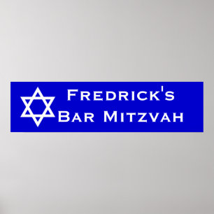 Pôster Bar Mitzvah