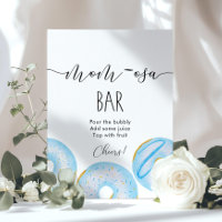 Bar Momosa rosquinha Azul