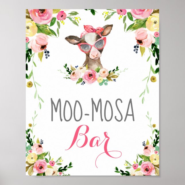 Poster Bar Moo-Mosa (Frente)