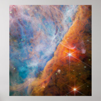 Poster Bar Orion colorido | Orion Nebula | JWST