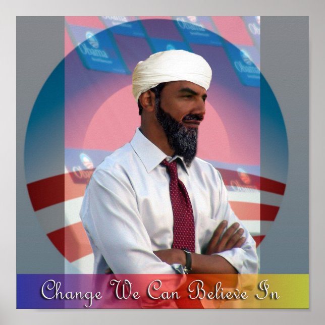 Pôster Barack Hussein Obama II (Frente)