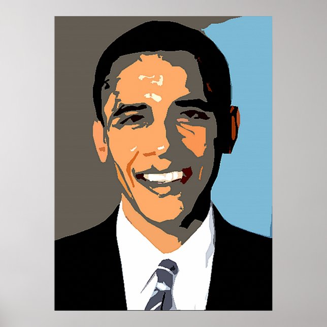 Poster Barack Obama (Frente)