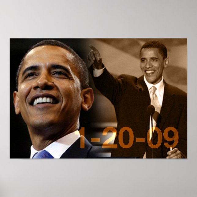 Poster Barack Obama 1-20-09 (Frente)