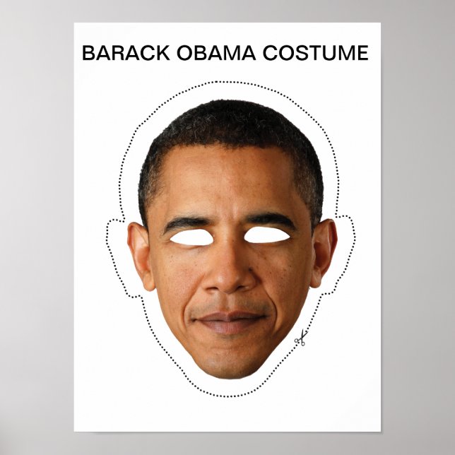 Pôster Barack Obama Costume (Frente)