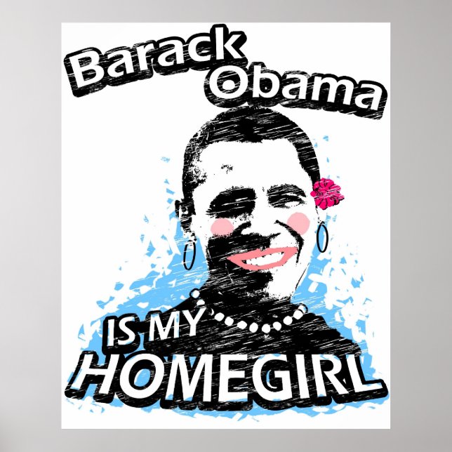 Poster Barack Obama é a minha empregada (Frente)