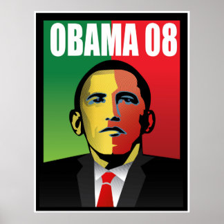 Poster Barack Obama Para Presidente