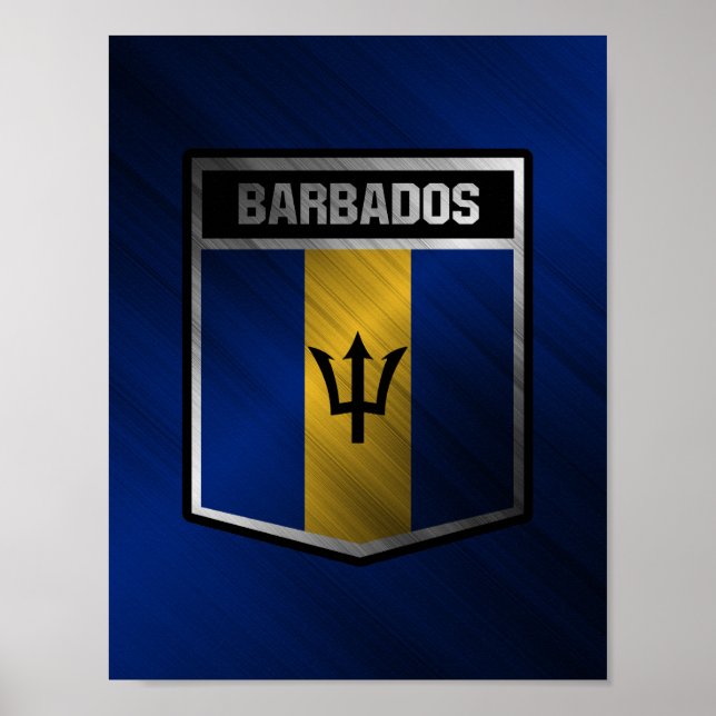 Poster Barbados (Frente)