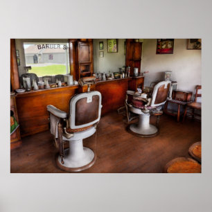 Pôster Barbeiro - cabeleireiro