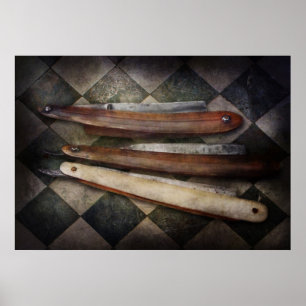 Pôster Barber - A Razor