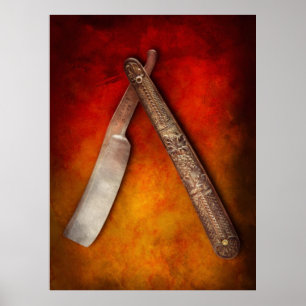 Pôster Barber - Batida - Manter o lábio superior rígido