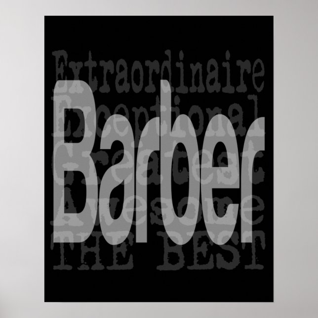 Pôster Barber Extraordinaire (Frente)