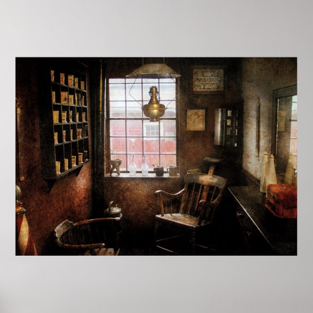 Poster Barber - Lembrando-se dos velhos tempos (Frente)