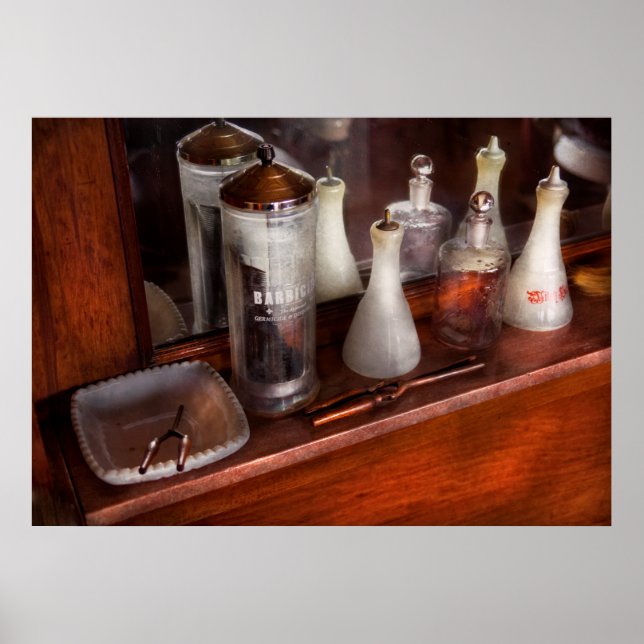 Pôster Barber - No balcão (Frente)