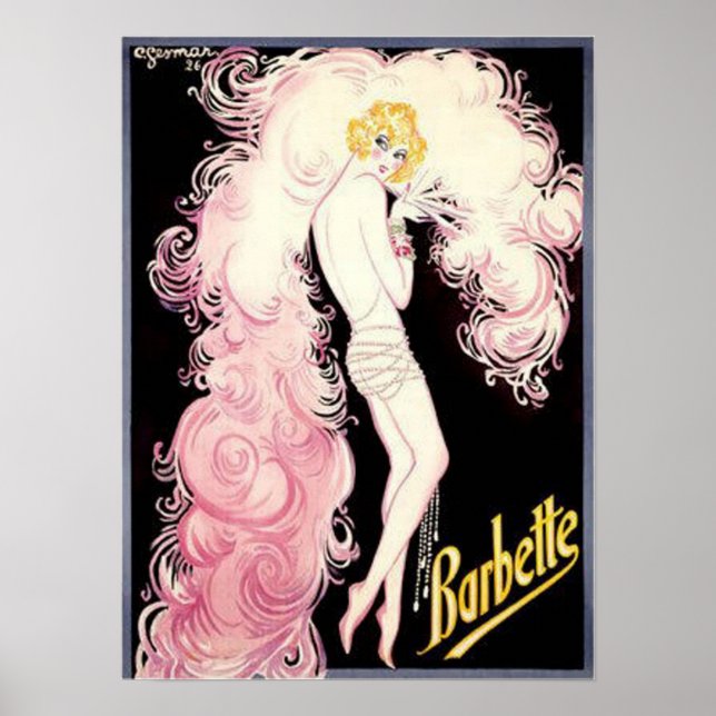 Poster Barbette (Frente)