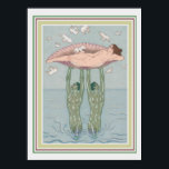 Pôster Barbier Art Deco "Afrodite" 12 x 16<br><div class="desc">Outro Excelente de Arte Deco,  de Barbier,  intitulado "Afrodite" 12 x 16</div>
