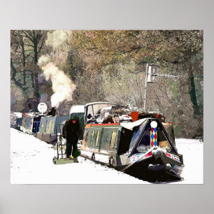 POSTER BARCAÇAS DE CANAL