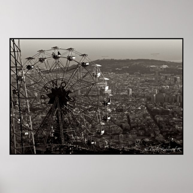 Pôster Barcelona (Frente)