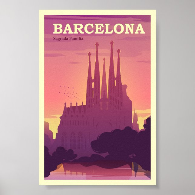 Poster Barcelona (Frente)